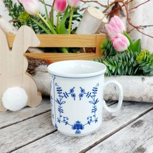 HENRY hrnek 350 ml, slaměnky, Český porcelán Dubí