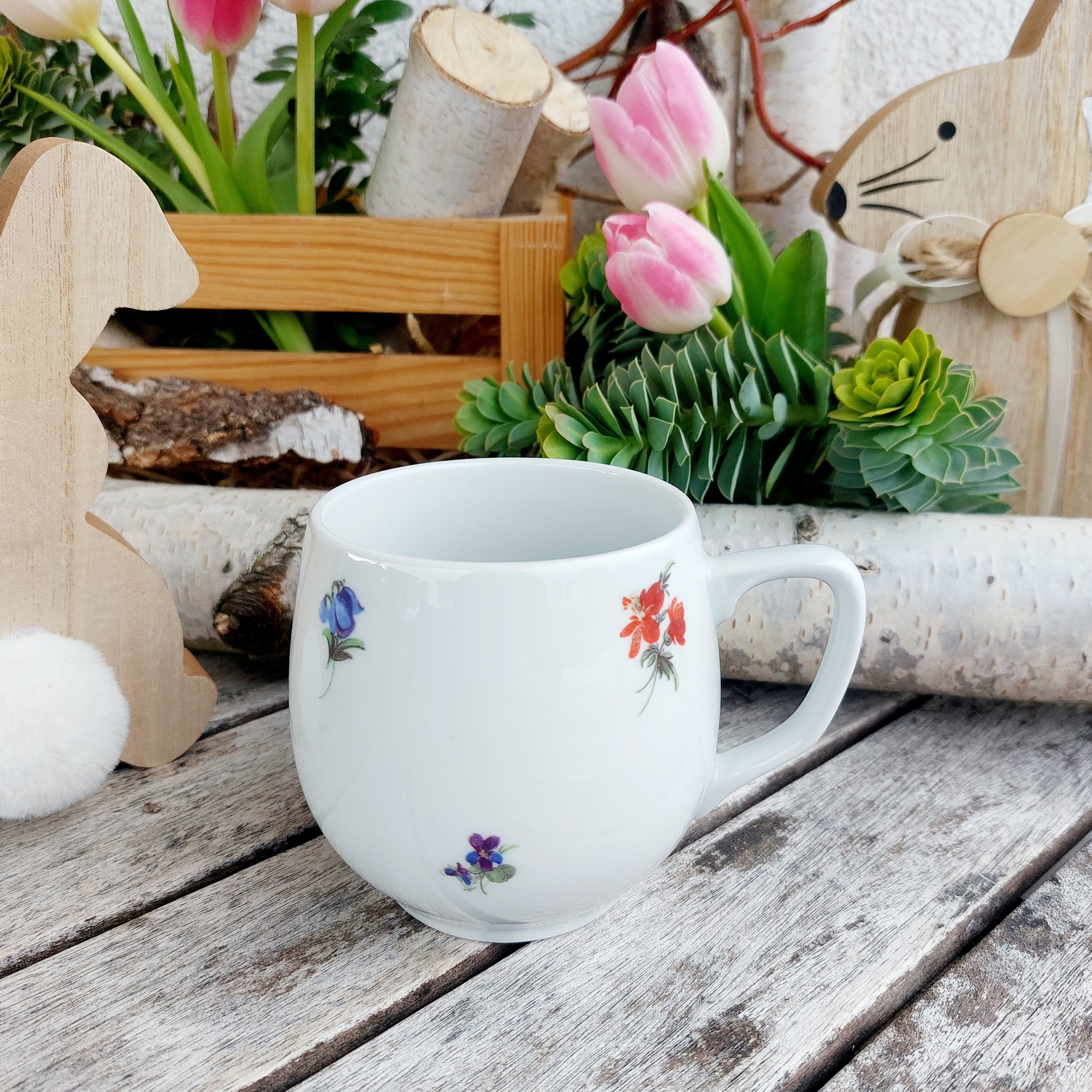 BAŇÁK hrnek 300 ml, házenka, Český porcelán Dubí