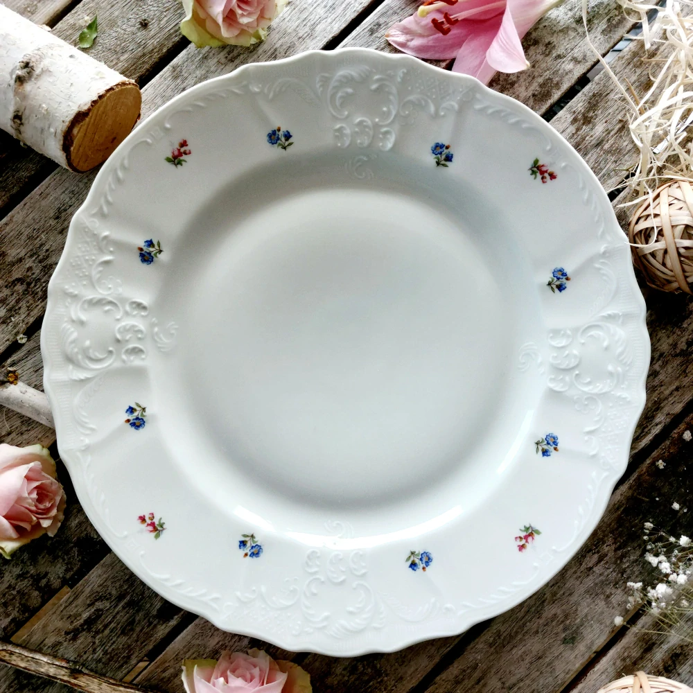 BERNADOTTE IVORY mísa mělká 32 cm, házenka, Thun 1794