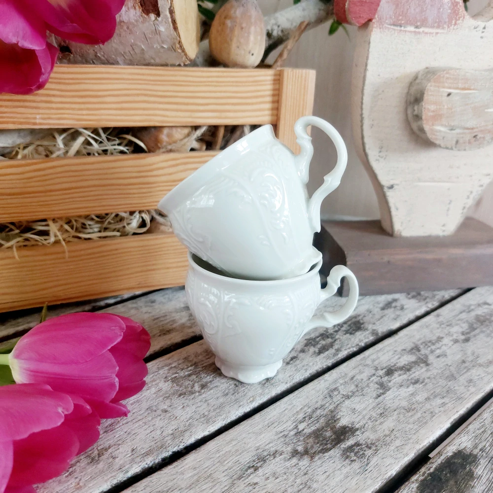 BERNADOTTE IVORY šálek vysoký 90 ml, slonová kost, Thun 1794