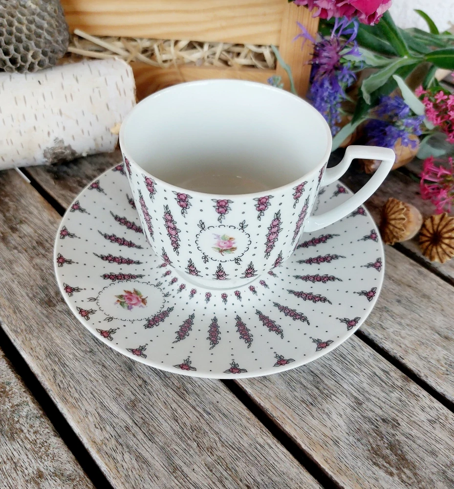 LOUISE šálek s podšálkem 230 ml, tapeta, Pirkenhammer 