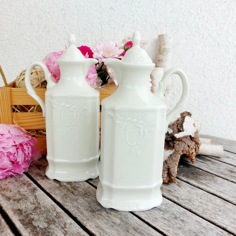 BERNADOTTE IVORY dóza olej-ocet 500 ml, slonová kost, Thun 1794