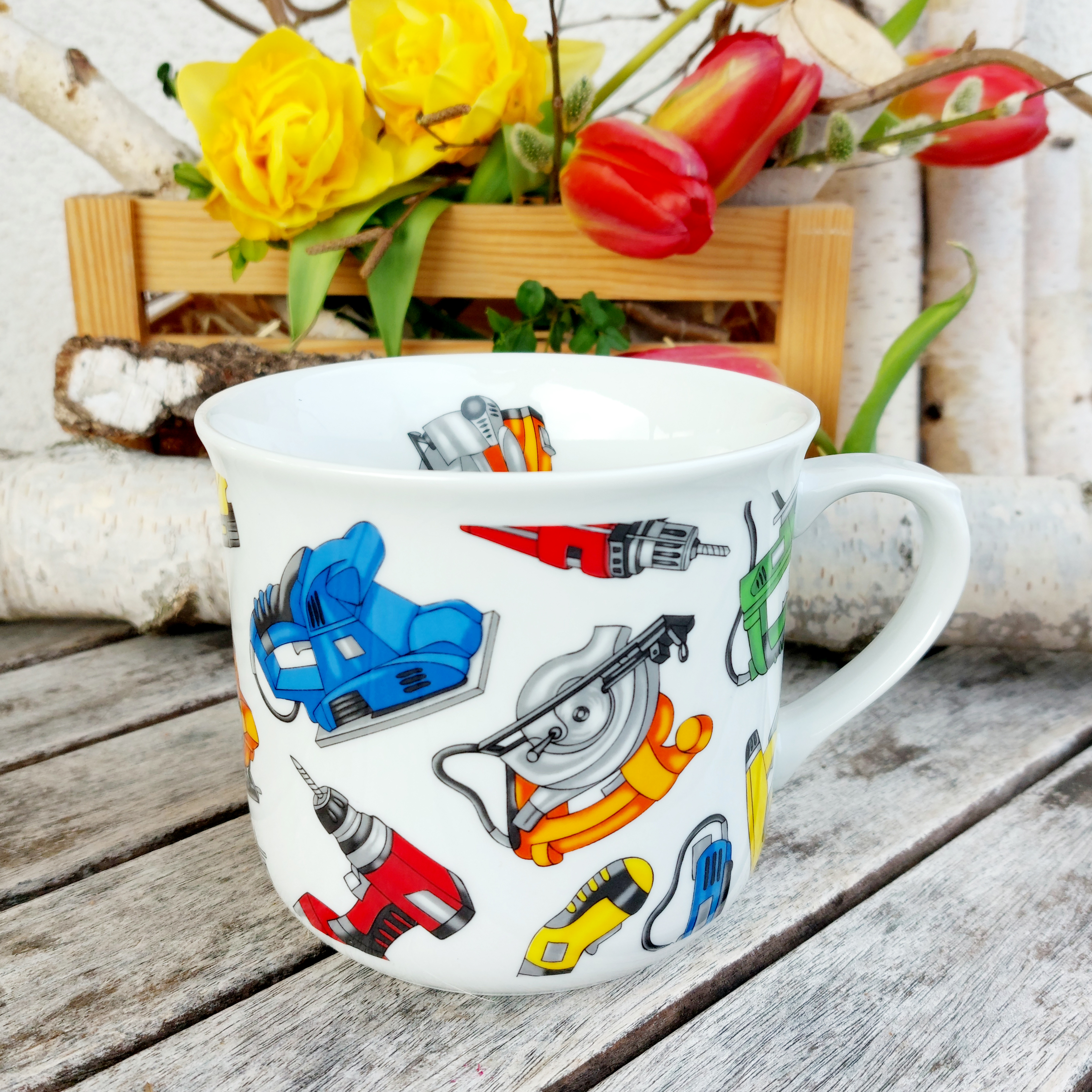 VAŘÁK hrnek 650 ml, nářadí, Český porcelán Dubí 