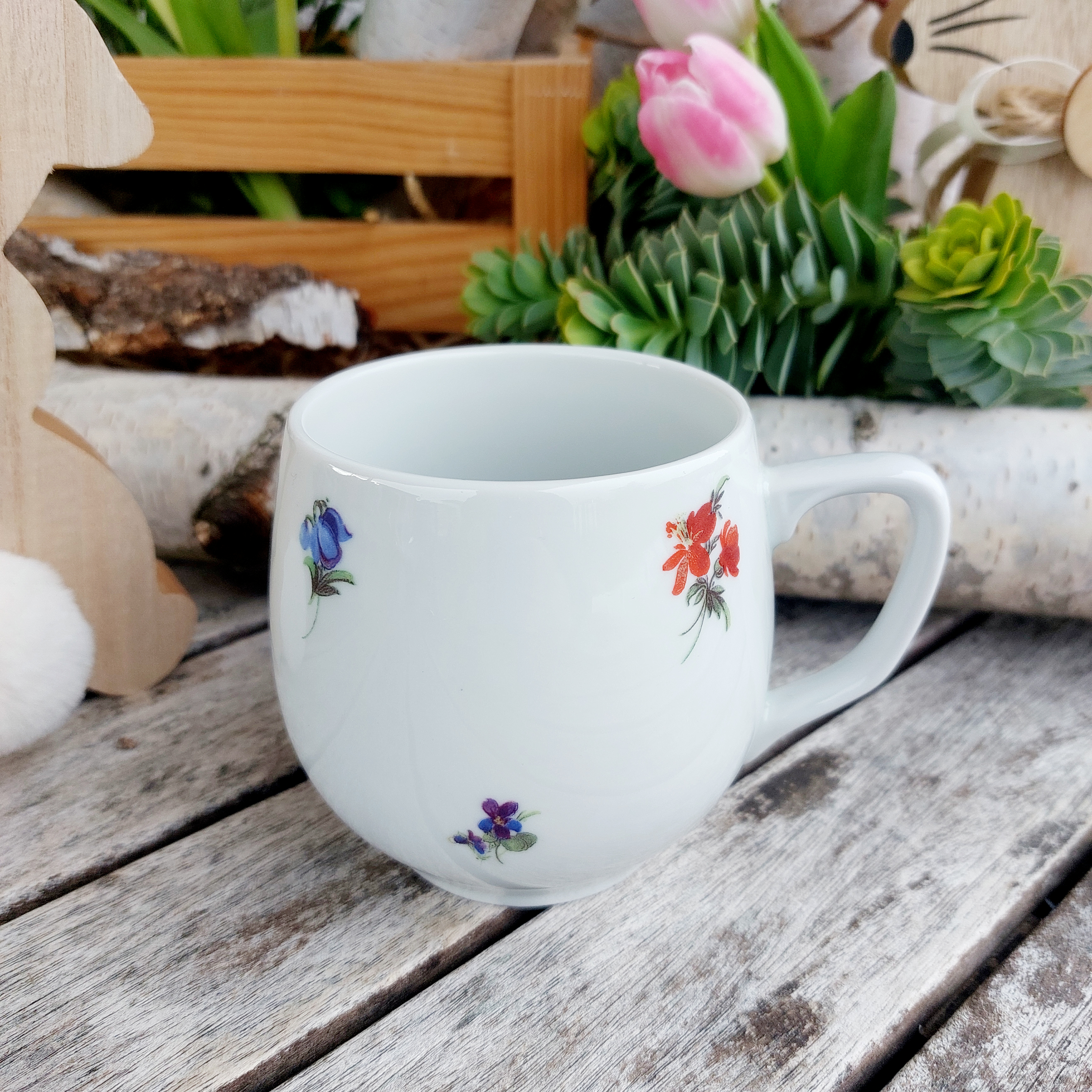 BAŇÁK hrnek 300 ml, házenka, Český porcelán Dubí