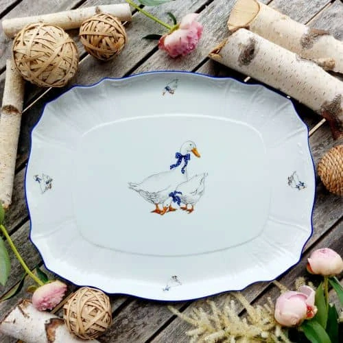 BERNADOTTE podnos 4-hranný 40 cm