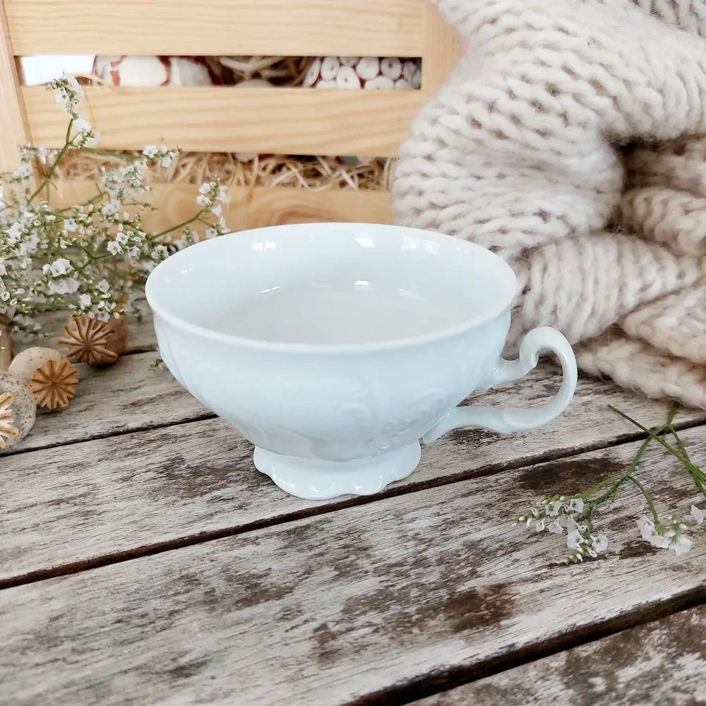 BERNADOTTE šálek 205 ml, bílý, Thun 1794