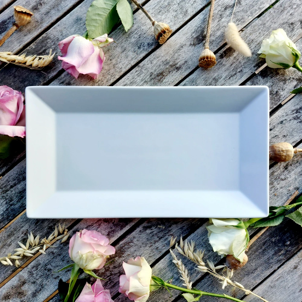 ACTUAL podnos 33 cm, bílý, G. Benedikt 1882