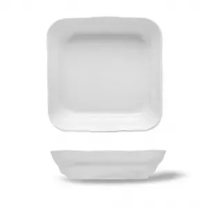 BERNADOTTE mísa kompotová 4-hranná 25 cm, bílá, Thun 1794