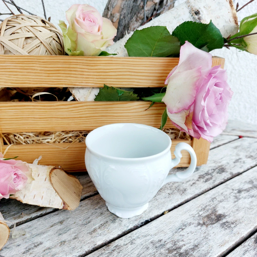 BERNADOTTE šálek 170 ml, bílý, Thun 1794