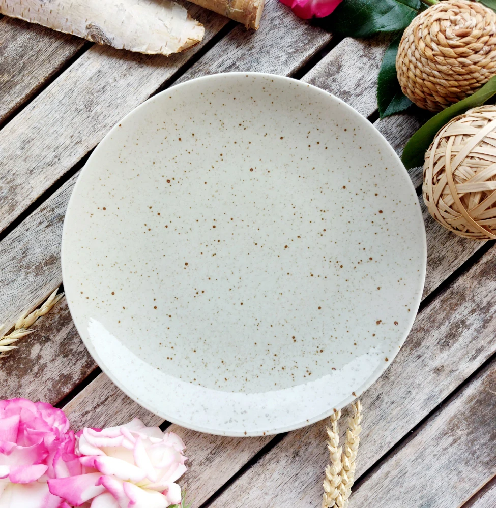 LIFESTYLE talíř mělký 24 cm, Natural, G. Benedikt 1882