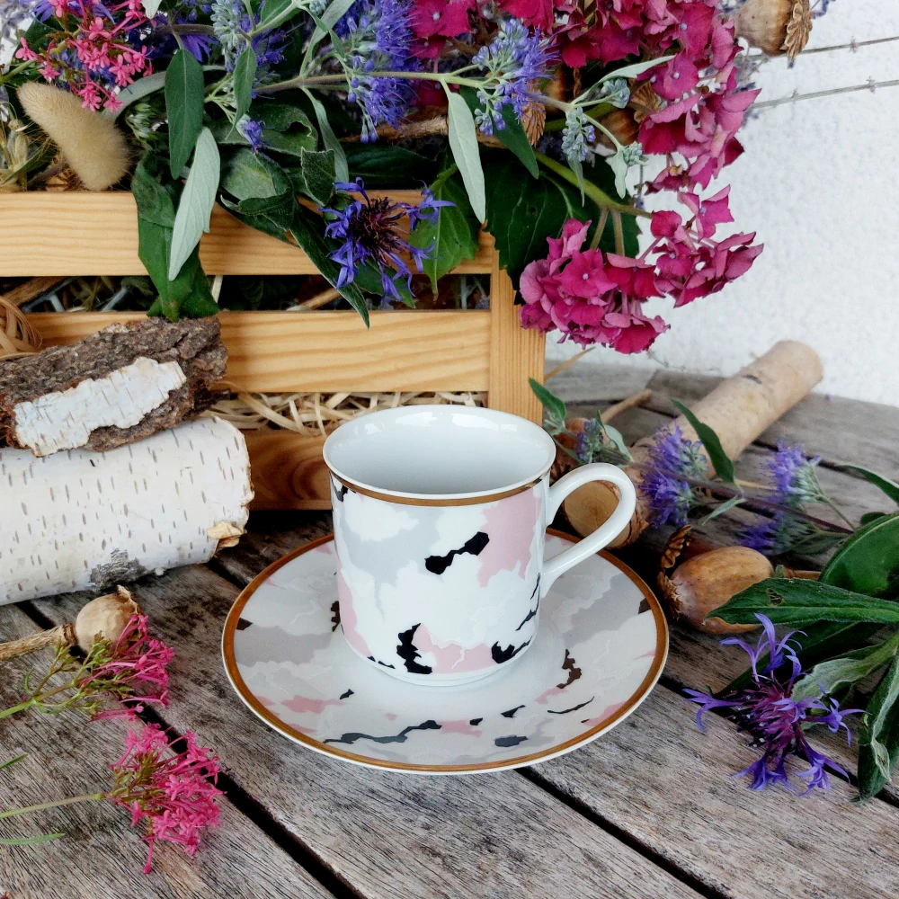 SABINA sada šálků s podšálkem 150 ml, Leander Loučky