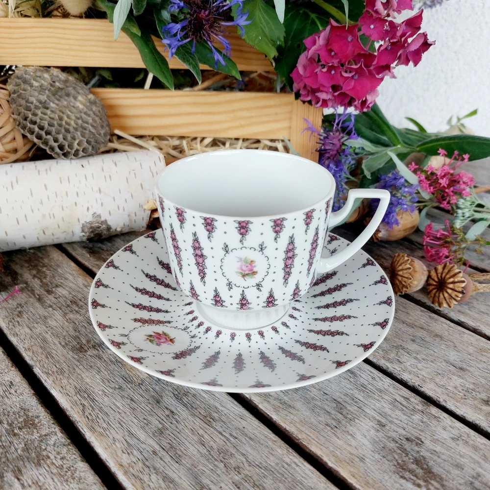 LOUISE šálek s podšálkem 230 ml, tapeta, Pirkenhammer 