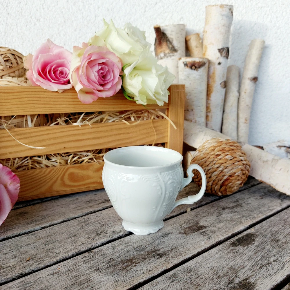 BERNADOTTE IVORY šálek 170 ml, slonová kost, Thun 1794