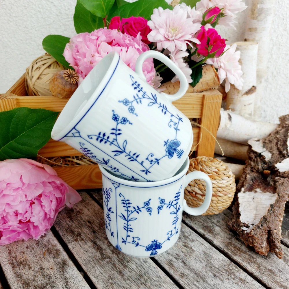 HENRY hrnek 350 ml, slaměnky, Český porcelán Dubí