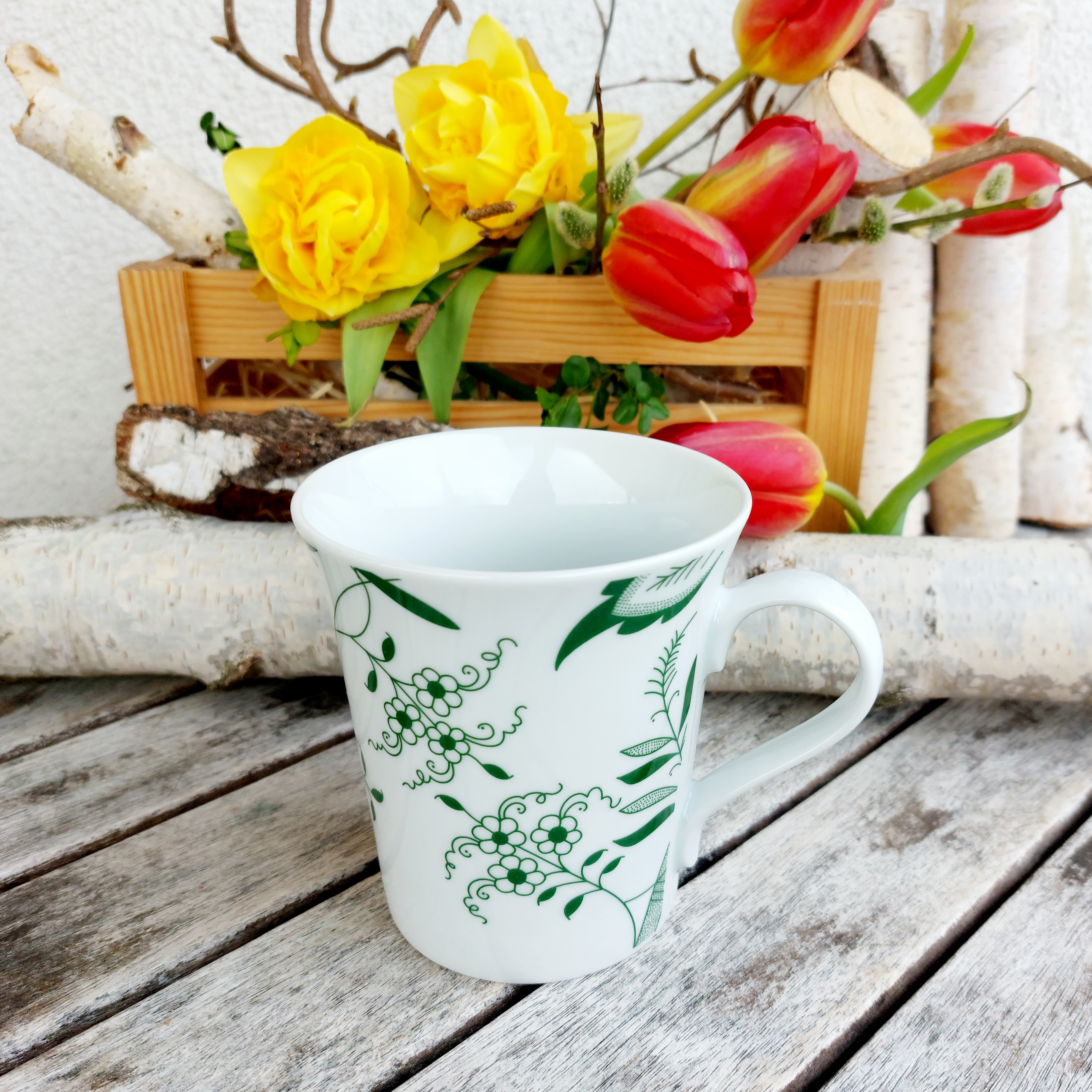 EMA - BOHEMIA KANTA hrnek 340 ml, pozitiv, Český porcelán Dubí