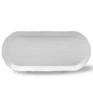 BERNADOTTE podnos 4-hranný 37 cm, bílý, Thun 1794