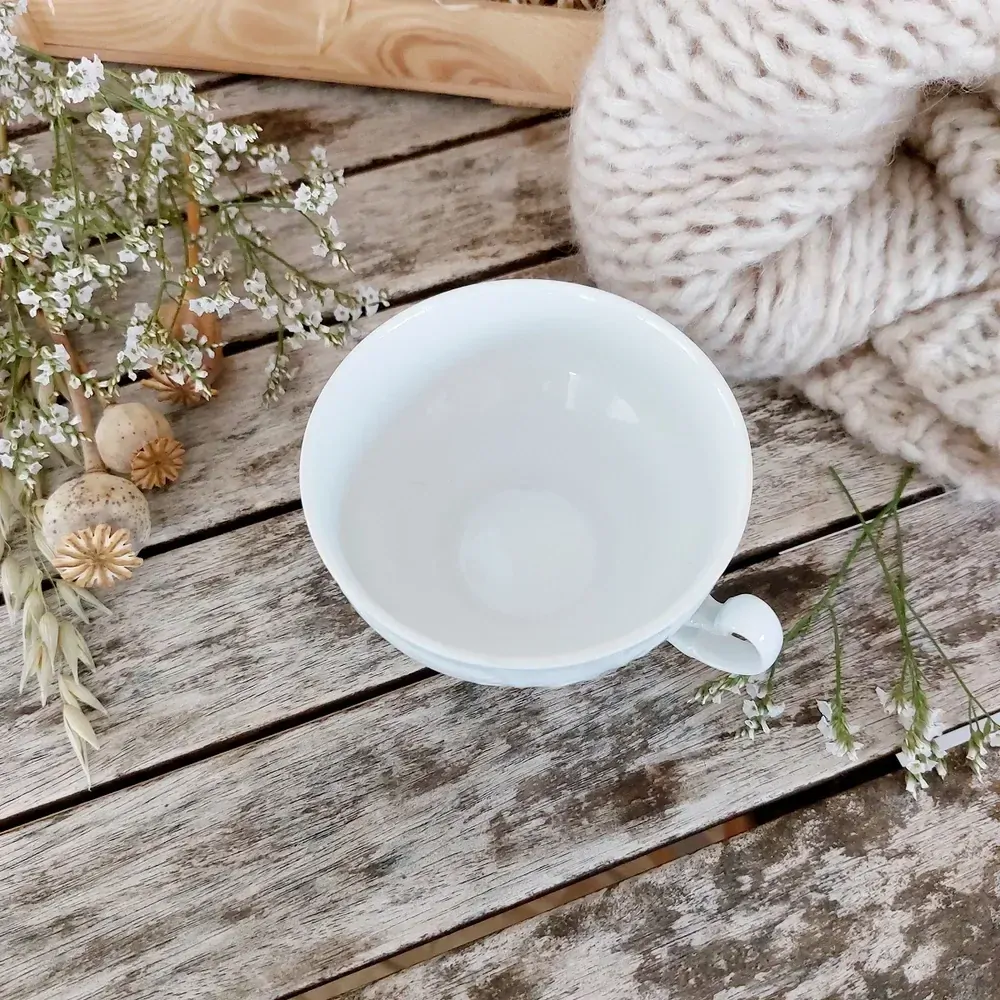 BERNADOTTE šálek 205 ml, bílý, Thun 1794