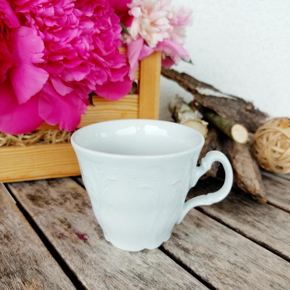 BERNADOTTE šálek 200 ml, bílý, Thun 1794