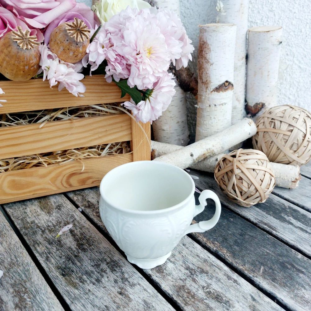 BERNADOTTE IVORY šálek 170 ml, slonová kost, Thun 1794