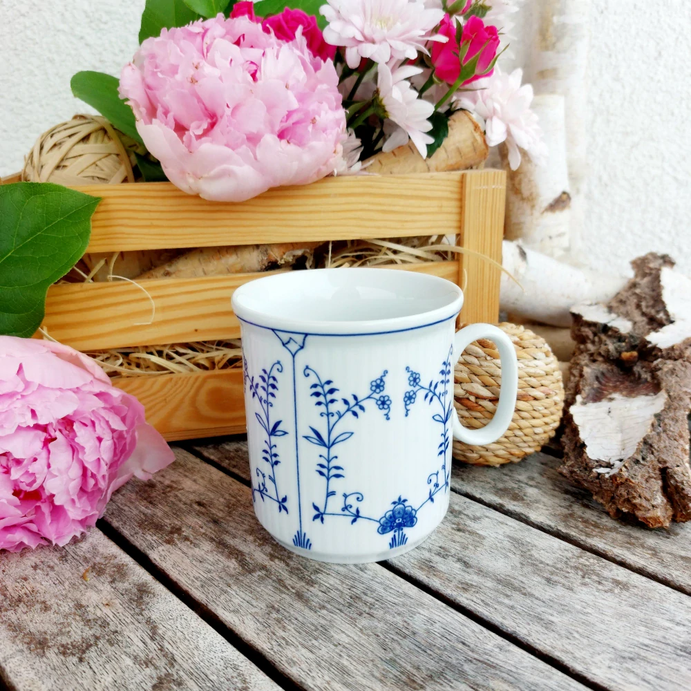 HENRY hrnek 350 ml, slaměnky, Český porcelán Dubí