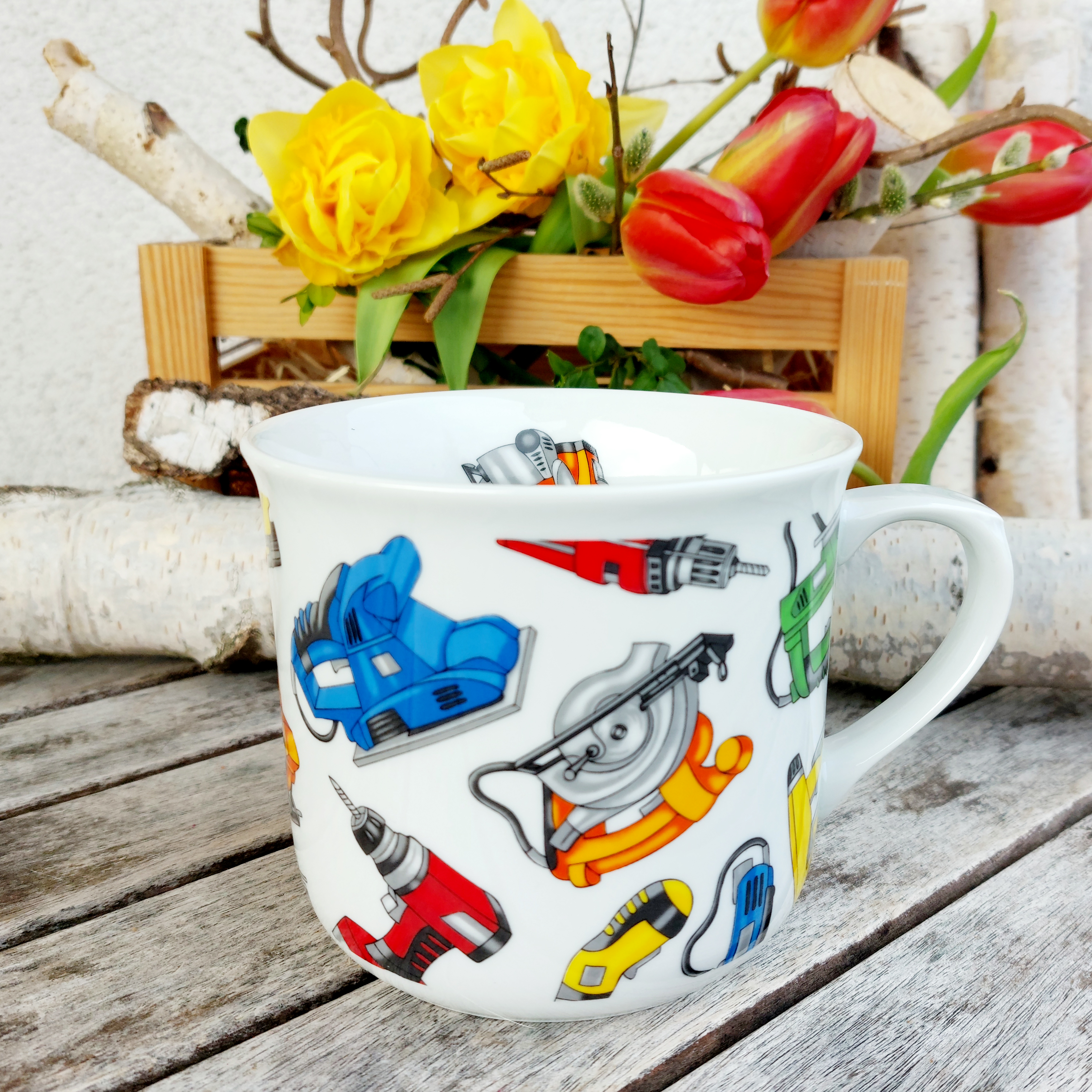 VAŘÁK hrnek 650 ml, nářadí, Český porcelán Dubí 