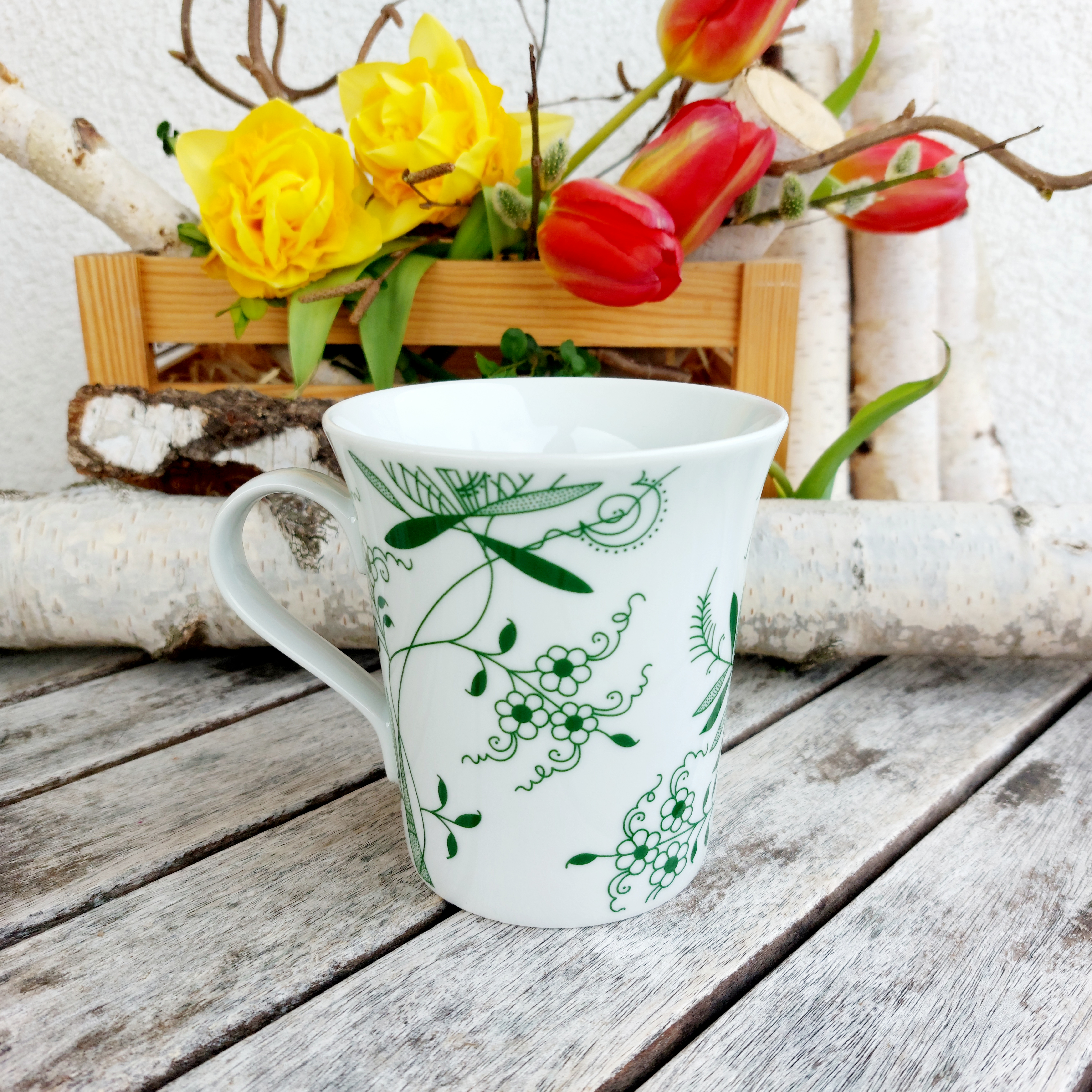 EMA - BOHEMIA KANTA hrnek 340 ml, pozitiv, Český porcelán Dubí