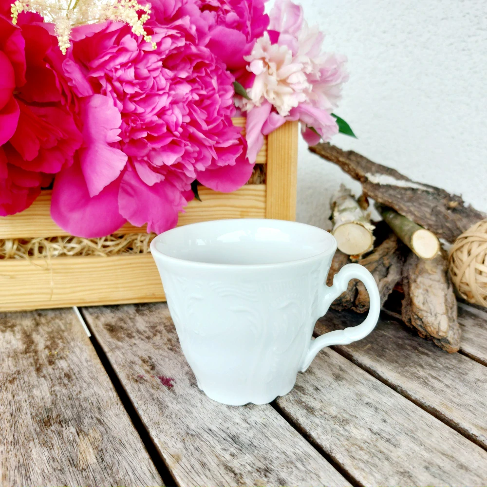 BERNADOTTE šálek 200 ml, bílý, Thun 1794