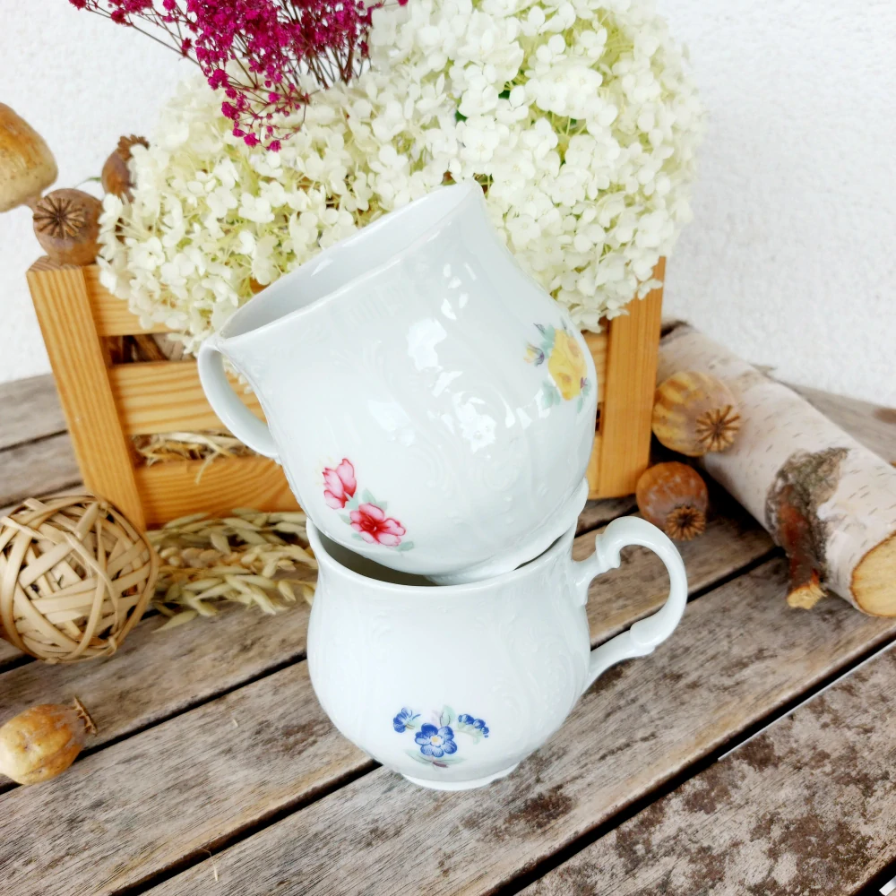 BERNADOTTE hrnek JONÁŠ 310 ml, barevná házenka, Thun 1794