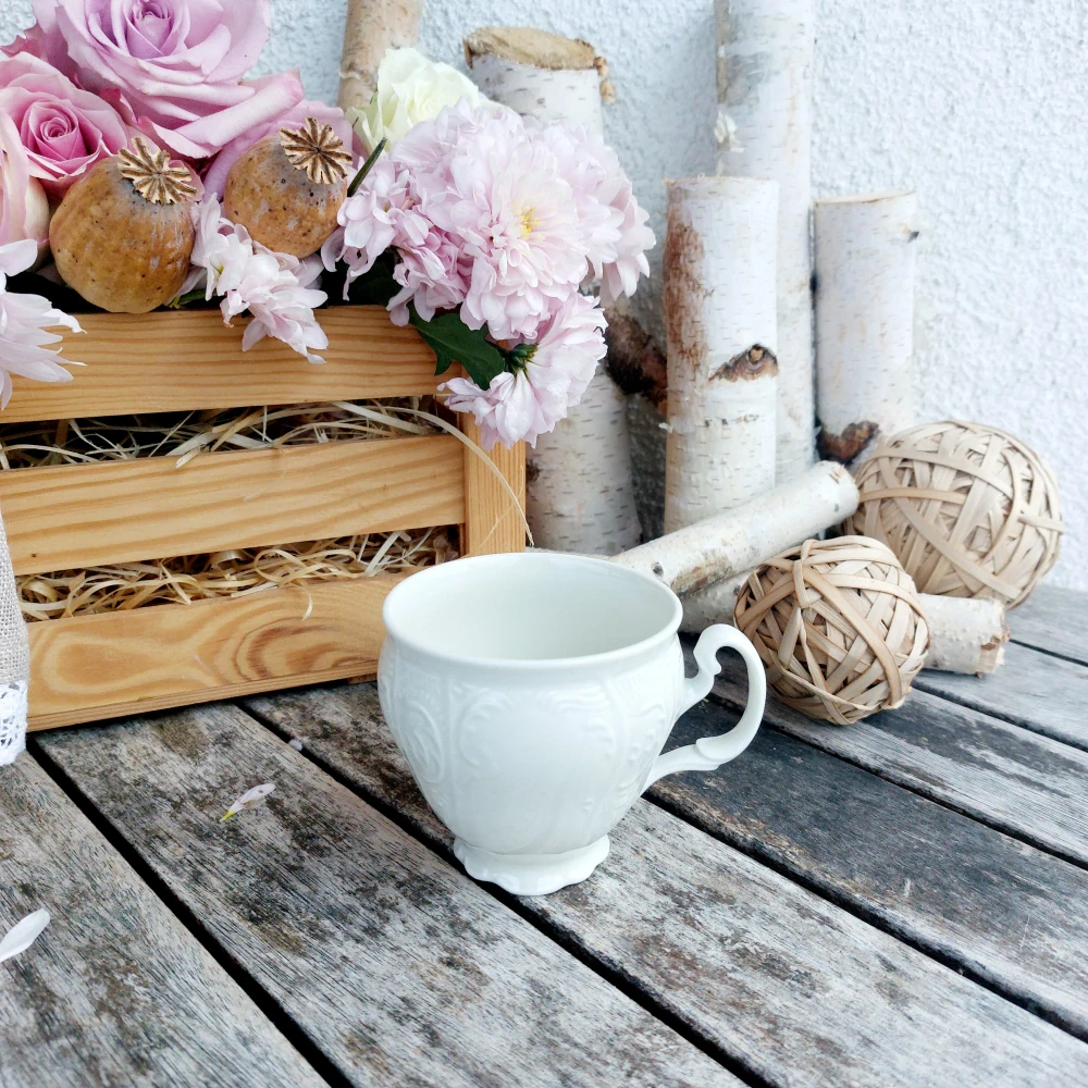 BERNADOTTE IVORY šálek 170 ml, slonová kost, Thun 1794