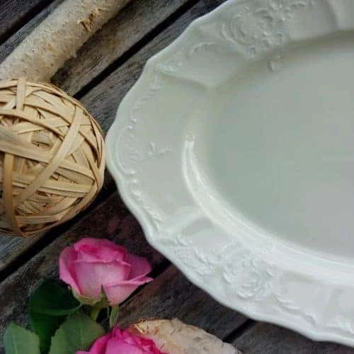 BERNADOTTE IVORY mísa oválná 34 cm, slonová kost, Thun 1794
