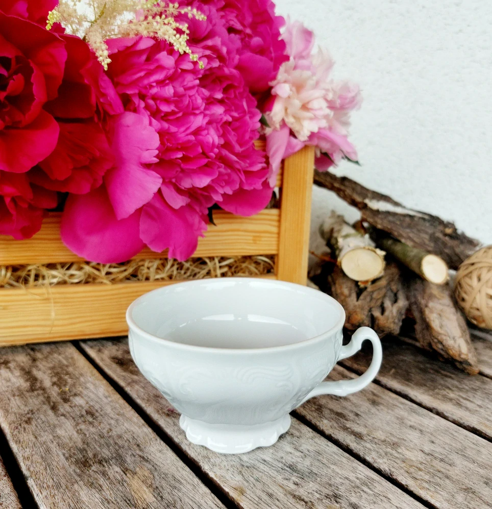 BERNADOTTE šálek 205 ml, bílý, Thun 1794