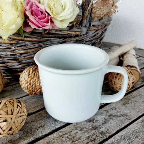 RETRO MUGS hrnek 750 ml, bílý, G. Benedikt 1882