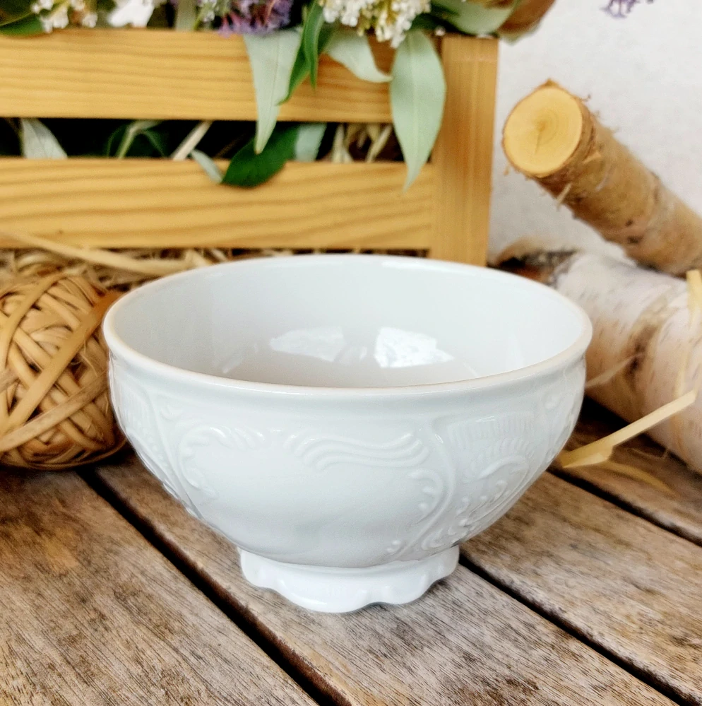 BERNADOTTE miska 12 cm, bílá, Thun 1794