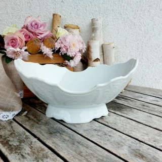 BERNADOTTE mísa na ovoce bez uší 900 ml, bílá, Thun 1794