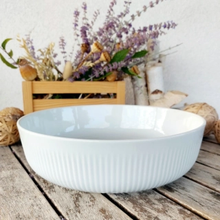 LINKA mísa salátová 28,5 cm, bílá, Thun 1794