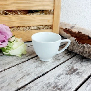 LEA kávový šálek 90 ml, bílý, Thun 1794