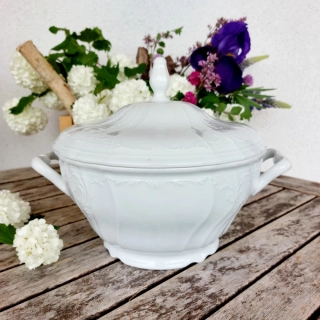 BERNADOTTE polévková mísa 2500 ml, bílá, Thun 1794