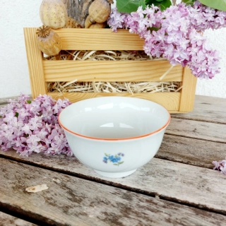 PIOLA miska 10 cm, házenka a červená linka, Thun 1794