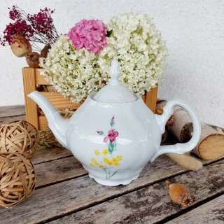 BERNADOTTE konvice čajová 700 ml, barevné květiny, Thun 1794