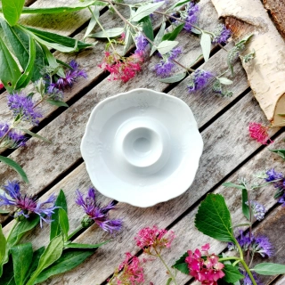 BERNADOTTE talířek na vejce, bílý, Thun 1794