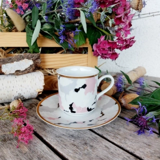 SABINA sada šálků s podšálkem 150 ml, Leander Loučky