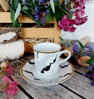 SABINA sada šálků s podšálkem 100 ml, Leander Loučky