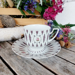 LOUISE šálek s podšálkem 230 ml, tapeta, Pirkenhammer 