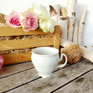 BERNADOTTE IVORY šálek 170 ml, slonová kost, Thun 1794