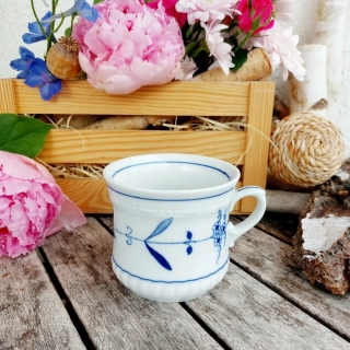 PERLOVÝ malý hrnek 260 ml, ECO cibulák, Český porcelán Dubí