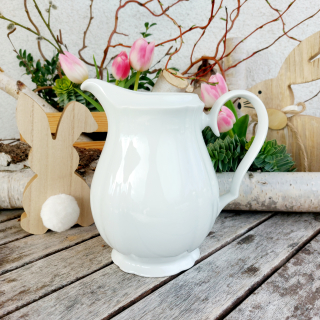 ROSE mlékovka 1000 ml, bílá, thun 1794