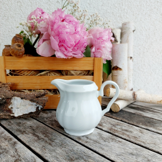 ROSE mlékovka 250 ml, bílá, Thun 1794