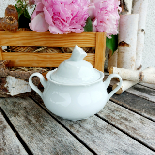 MENUET cukřenka 250 ml, bílá, Thun 1794