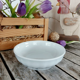 JOSEFINE mísa válcová 15,3 cm, bílá, G. Benedikt 1882