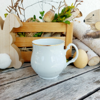 BERNADOTTE hrnek JONÁŠ 310 ml, zlatá linka, Thun 1794